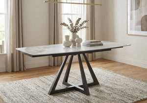 Libra Ceramic Extending Dining Table