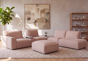 Linea Modular Corner Sofa with Footstool