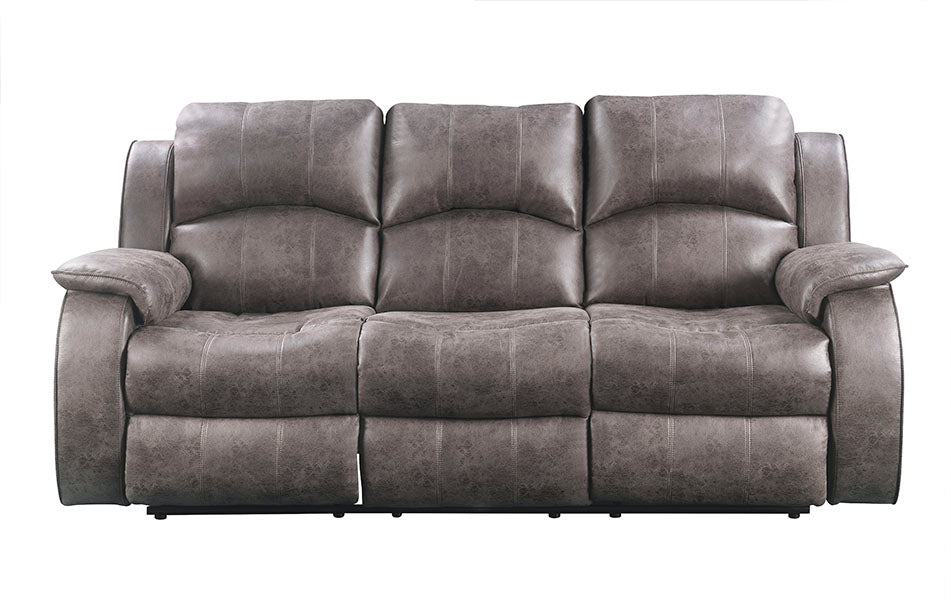 Front view of the Danube 3 Seater Recliner Sofa