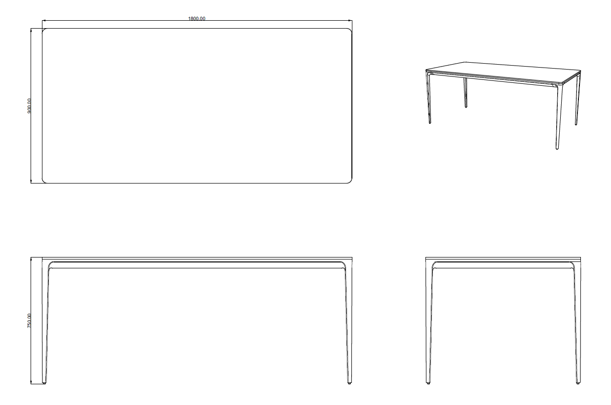 Marra Garden Dining Table and 6 Marra Chairs Set