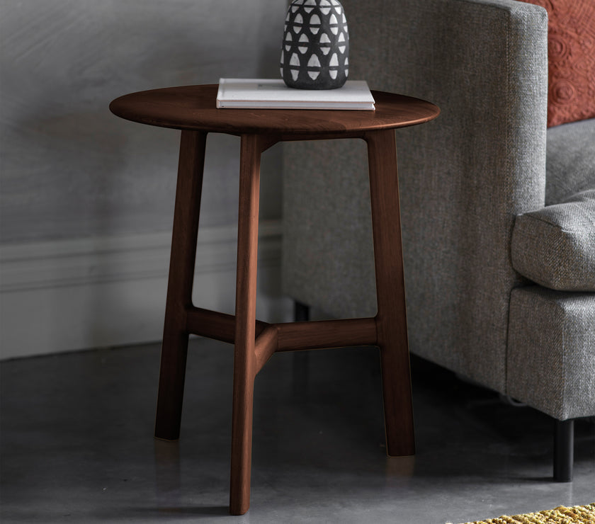 Madeira Round Lamp Table