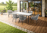 Marra Garden Dining Table and 6 Marra Chairs Set