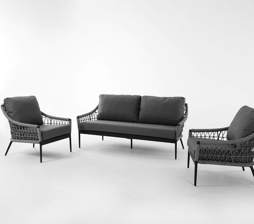 Marra Garden 3 Seater and 2 x Chair Sofa Set
