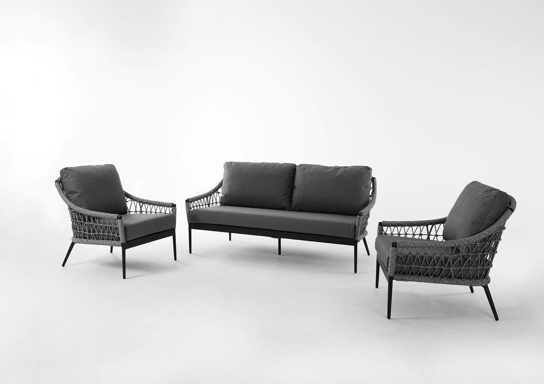 Marra Garden 3 Seater and 2 x Chair Sofa Set