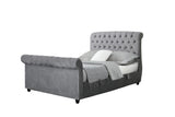 Angled view of the Mayfair Ottoman Bed Frame
