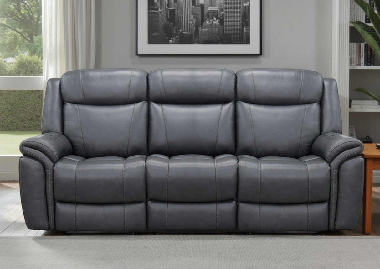 Melbourne 3 Seater Power Recliner Sofa with drop down table