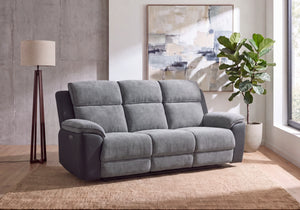Mia 3 Seater Power Recliner Sofa