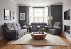 Mia 3 Seater Power Recliner Sofa
