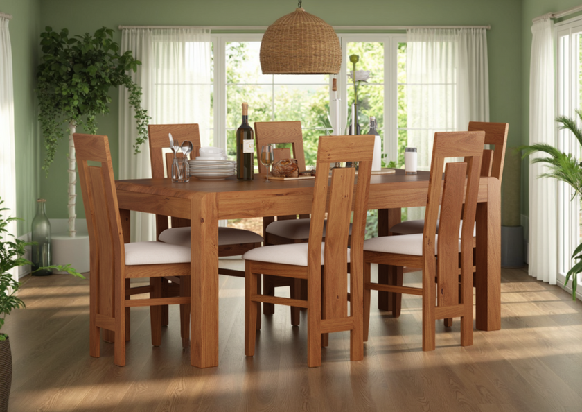 Milan Oak Dining Table 140x90cm