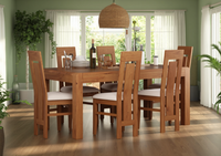 Milan Oak Dining Table 140x90cm