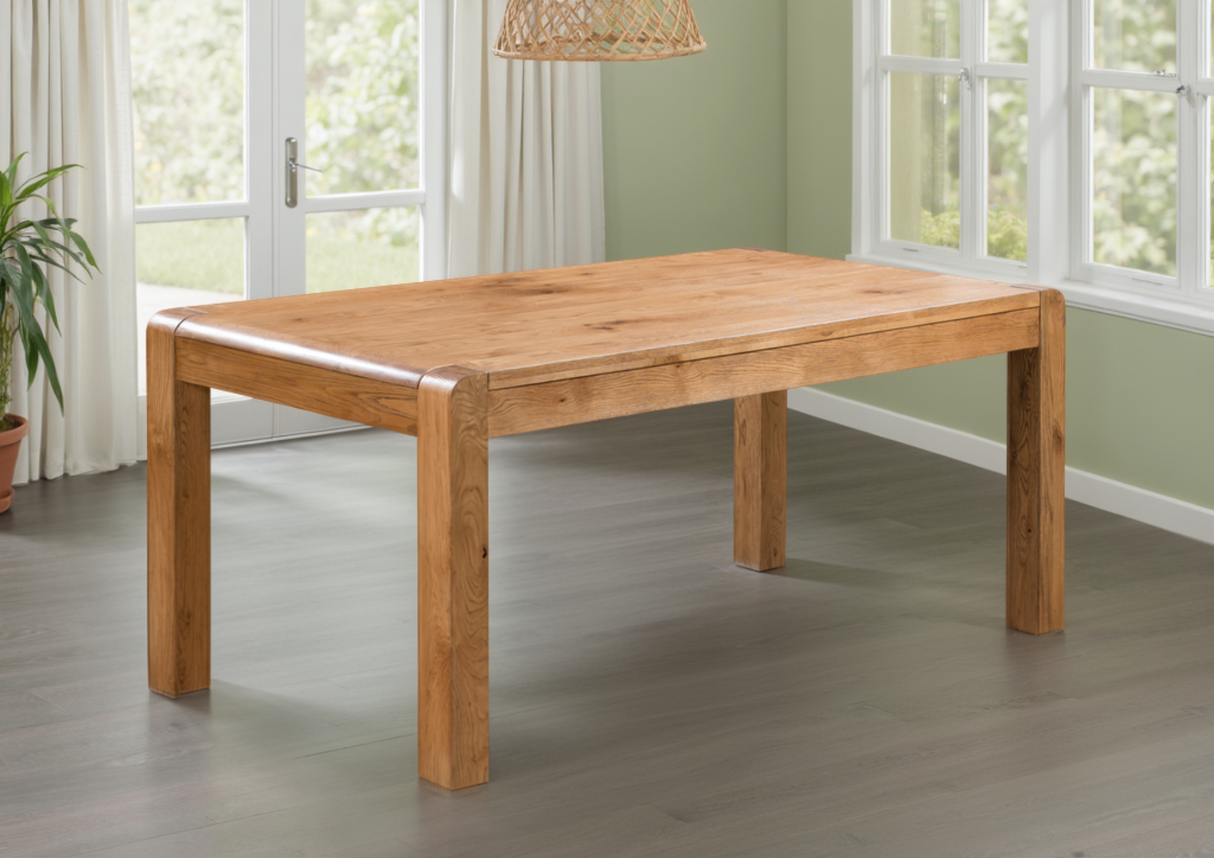 Milan Oak Dining Table 180x90cm