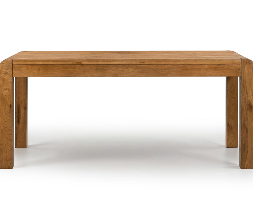 Milan Oak Dining Table 180x90cm