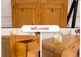 Milan Oak Sideboard with 2 Doors
