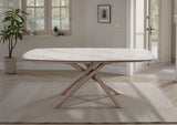 Mona Swivel Extending Dining Table