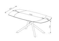 Mona Table with 6 Chairs