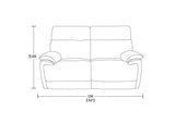 Monaco 2-Seater Power Recliner