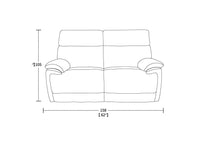Monaco 2-Seater Power Recliner