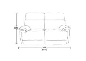 Monaco 2-Seater Power Recliner