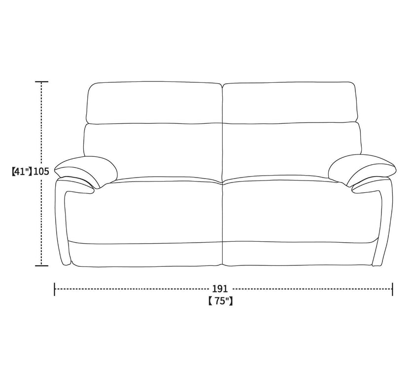 Monaco 3-Seater Power Recliner