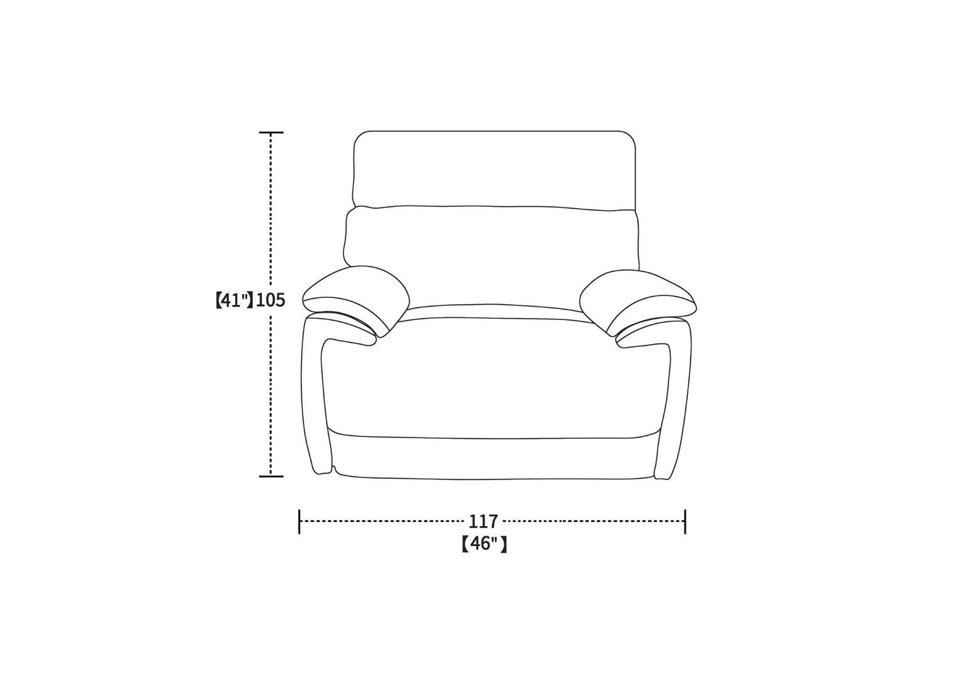 Monaco Chair Power Recliner
