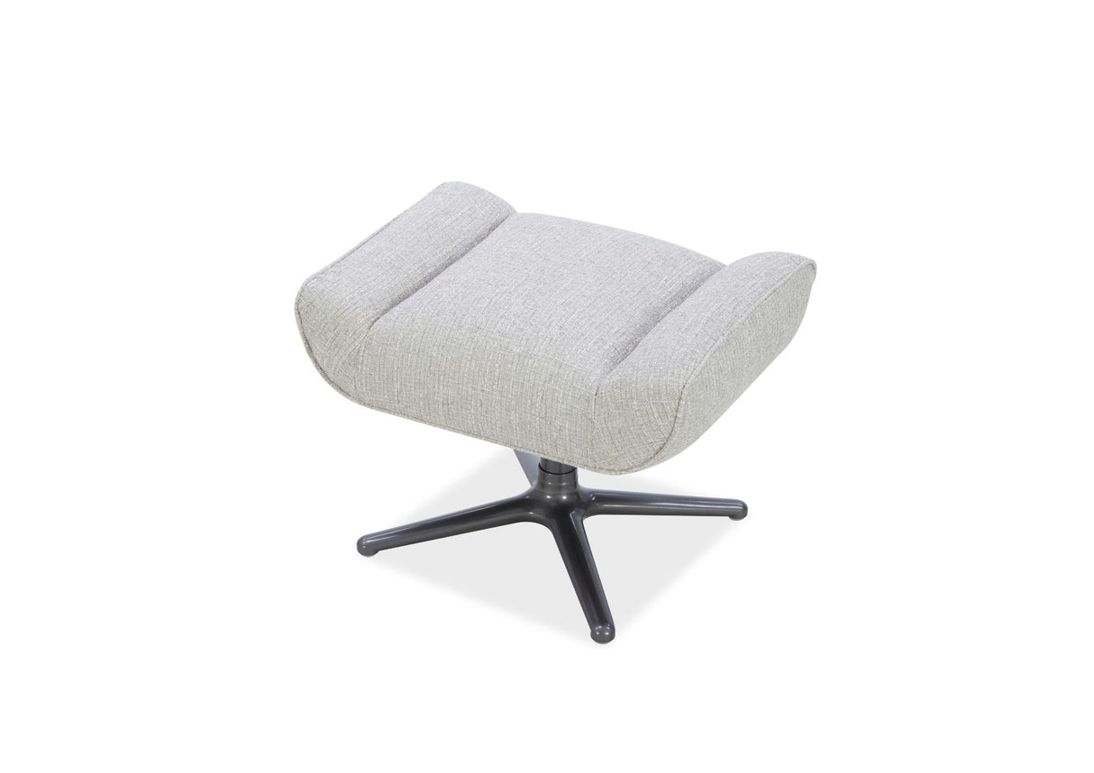 Mont Blanc Recliner Swivel Chair + Ottoman Package