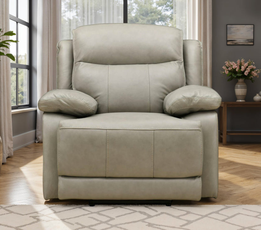 Montana Luxury Armchair with Power Recliner & Adjustable Headrest