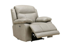 Montana Luxury Armchair with Power Recliner & Adjustable Headrest