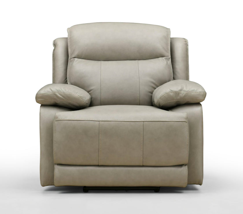 Montana Luxury Armchair with Power Recliner & Adjustable Headrest