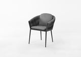 Marra Garden Dining Table and 6 Wicker Chairs Set