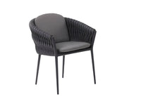Marra Garden Dining Table and 6 Rope Chairs Set