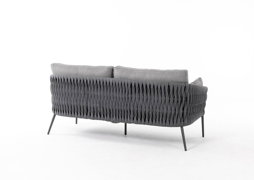 Rope Garden 3 Seater and 2 x Chair Sofa Set