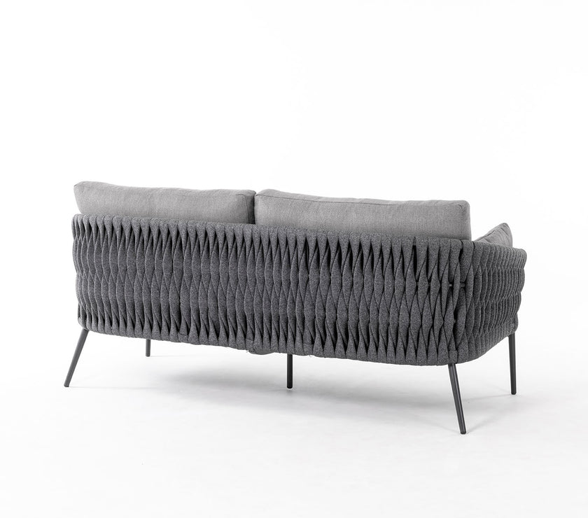 Rope Garden 3 Seater and 2 x Chair Sofa Set