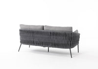 Rope Garden 3 Seater and 2 x Chair Sofa Set