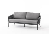 Rope Garden 3 Seater and 2 x Chair Sofa Set