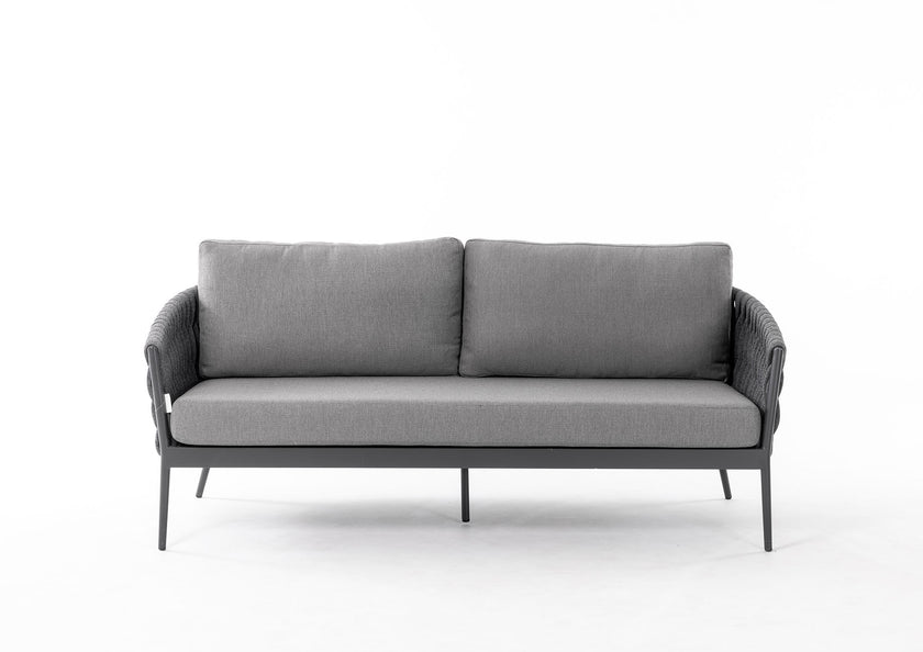 Rope Garden 3 Seater and 2 x Chair Sofa Set