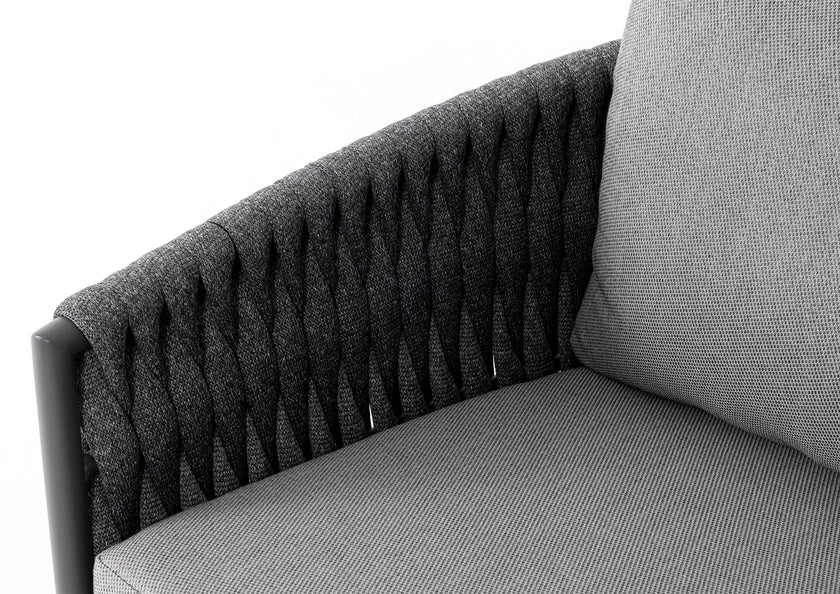 Rope Garden 3 Seater and 2 x Chair Sofa Set