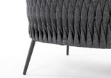 Rope Garden 3 Seater and 2 x Chair Sofa Set