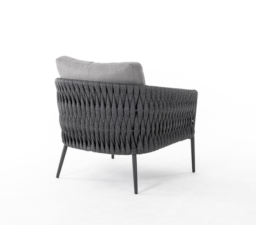 Rope Garden 3 Seater and 2 x Chair Sofa Set