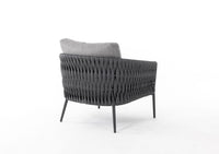 Rope Garden 3 Seater and 2 x Chair Sofa Set