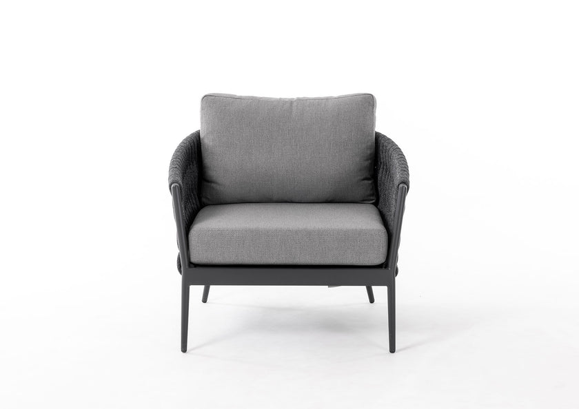Rope Garden 3 Seater and 2 x Chair Sofa Set