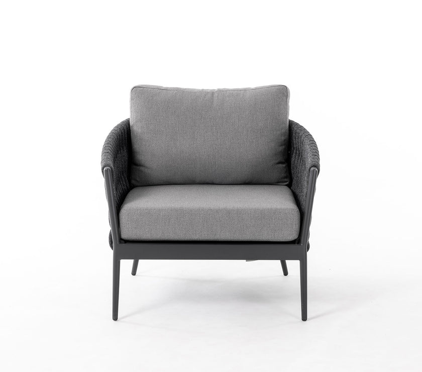 Rope Garden 3 Seater and 2 x Chair Sofa Set