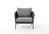 Rope Garden 3 Seater and 2 x Chair Sofa Set