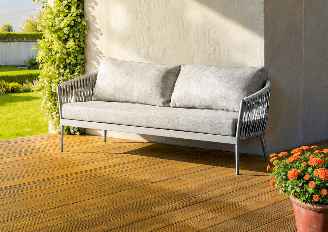 Wicker Garden 3 Seater and 2 x Chair Sofa Set