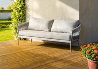Wicker Garden 3 Seater and 2 x Chair Sofa Set