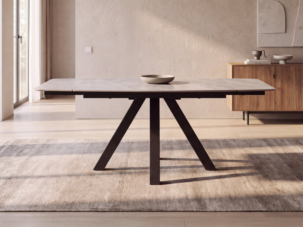 Nadia Ceramic Extending Dining Table