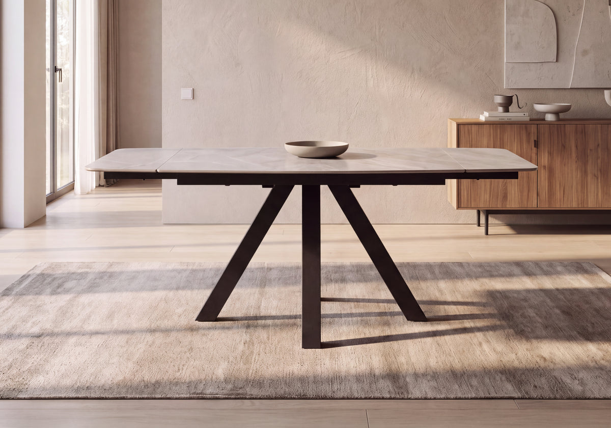 Nadia Ceramic Extending Dining Table