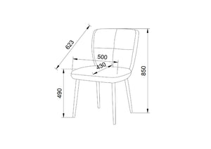 Nadia Dining Chairs (Sold in Pairs)