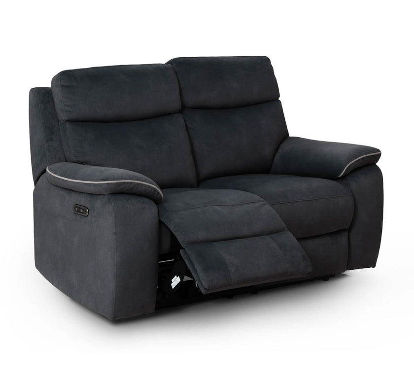 Naples 2 Seater Recliner Sofa with USB