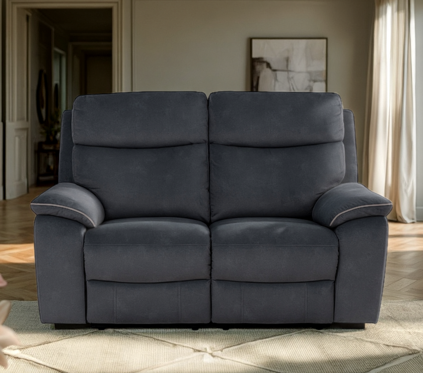 Naples 2 Seater Recliner Sofa with USB