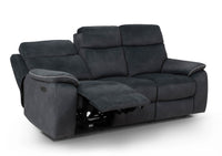 Naples 3 Seater Recliner Sofa with USB